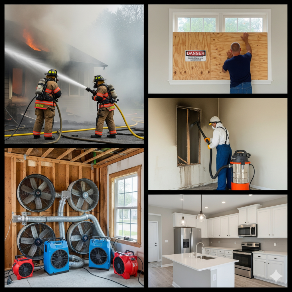 fire and water damage restoration